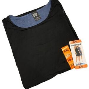 32 Degrees Women's Reversible Dress Black Indigo Size XXL NWT